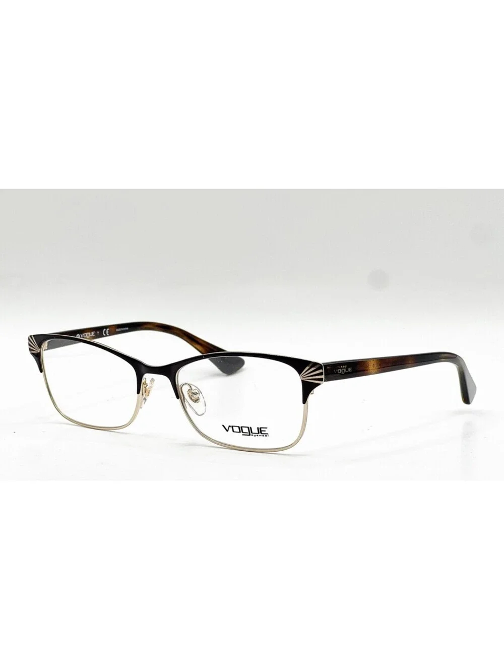 Vogue VO 4009 997 Brown/Pale Gold Authentic Eyeglass Frames 54-18